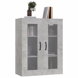 vidaXL Hanging Wall Cabinet Storage Cabinet Wall Cupboard Floating Cabinet - Concrete grey - Additional view 6