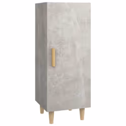 vidaXL Sideboard Engineered Wood Side Cabinet Home Organiser Multi Colours - Concrete grey