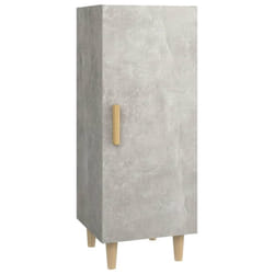 vidaXL Sideboard Engineered Wood Side Cabinet Home Organiser Multi Colours - Concrete grey