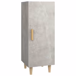 vidaXL Sideboard Engineered Wood Side Cabinet Home Organiser Multi Colours - Concrete grey - Additional view 4