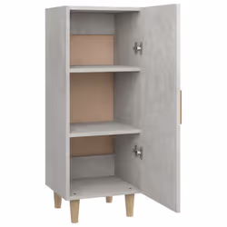vidaXL Sideboard Engineered Wood Side Cabinet Home Organiser Multi Colours - Concrete grey - Additional view 8
