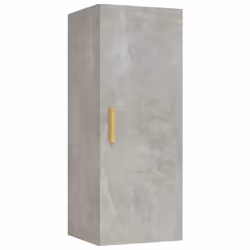 vidaXL TV Cabinet Entertainment Centre Media TV Unit TV Stand Engineered Wood - Concrete grey
