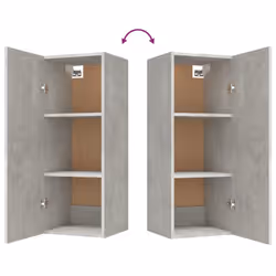 vidaXL TV Cabinet Entertainment Centre Media TV Unit TV Stand Engineered Wood - Concrete grey - Additional view 9