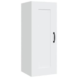 vidaXL Hanging Cabinet Floating Cabinet Wall Storage Cabinet Engineered Wood - white