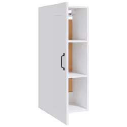 vidaXL Hanging Cabinet Floating Cabinet Wall Storage Cabinet Engineered Wood - white - Additional view 6