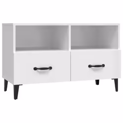 VidaXL 812597, White, Wood, Wood, 800 mm, 360 mm, 500 mm