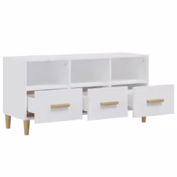 vidaXL TV Cabinet Engineered Wood Indoor Living Room TV Unit Multi Colours - White - Additional view 7