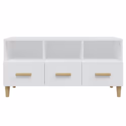 vidaXL TV Cabinet Engineered Wood Indoor Living Room TV Unit Multi Colours - White - Additional view 8