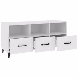 vidaXL TV Cabinet Engineered Wood TV Console Cabinet Sideboard Multi Colours - White - Additional view 7
