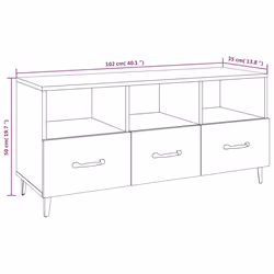 VidaXL 812613 TV cabinet/entertainment centre - Additional view 8