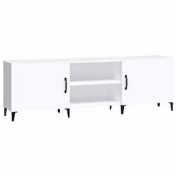 vidaXL TV Cabinet Engineered Wood TV Console Media Unit Cabinet Multi Colours - White