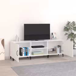vidaXL TV Cabinet Engineered Wood TV Console Media Unit Cabinet Multi Colours - White - Additional view 4