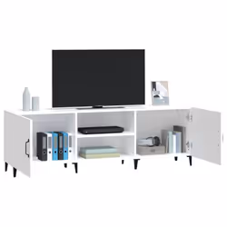 vidaXL TV Cabinet Engineered Wood TV Console Media Unit Cabinet Multi Colours - White - Additional view 5