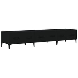 vidaXL TV Cabinet Engineered Wood TV Console Cabinet Sideboard Multi Colours - Black