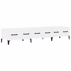 VidaXL 812651, White, Wood, Wood, 1500 mm, 345 mm, 300 mm