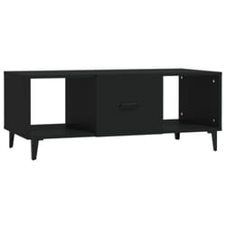 vidaXL Coffee Table Engineered Wood Indoor Side Accent End Table Multi Colours - Black