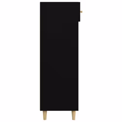 vidaXL Shoe Cabinet Engineered Wood Indoor Shoe Storage Rack Multi Colours - Black - Additional view 9