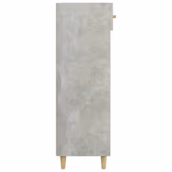 vidaXL Shoe Cabinet Engineered Wood Indoor Shoe Storage Rack Multi Colours - Concrete grey - Additional view 9