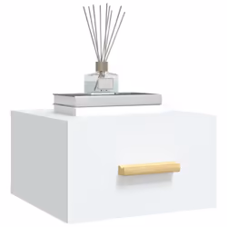 VidaXL 812834 nightstand/bedside table White - Additional view 4