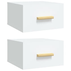 VidaXL 812835 nightstand/bedside table White