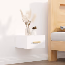 VidaXL 812835 nightstand/bedside table White