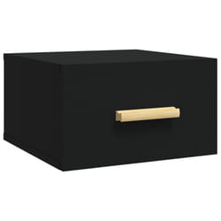 VidaXL 812836 nightstand/bedside table Black