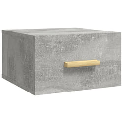 VidaXL 812842 nightstand/bedside table Concrete colour