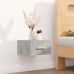 VidaXL 812842 nightstand/bedside table Concrete colour