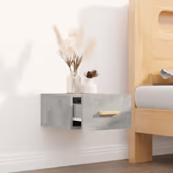 VidaXL 812842 nightstand/bedside table Concrete colour