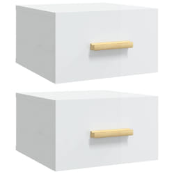 VidaXL 812847 nightstand/bedside table White
