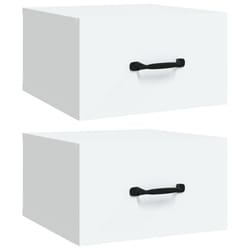 VidaXL 812853 nightstand/bedside table White