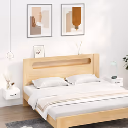 VidaXL 812853 nightstand/bedside table White