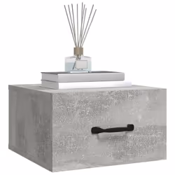 VidaXL 812861 nightstand/bedside table Concrete colour - Additional view 4