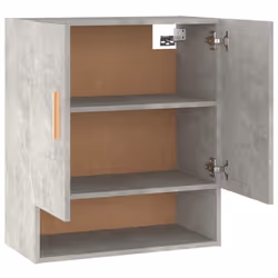 vidaXL Wall Cabinet Hanging Storage Cabinet Wall Cupboard Engineered Wood - Concrete grey - Additional view 8