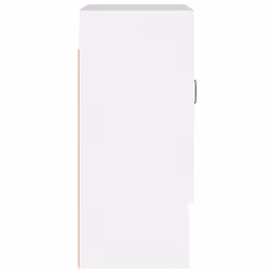 vidaXL Wall Cabinet Hanging Storage Cabinet Wall Cupboard Engineered Wood - White - Additional view 6
