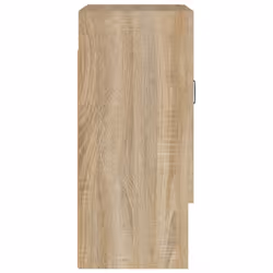 vidaXL Wall Cabinet Hanging Storage Cabinet Wall Cupboard Engineered Wood - Sonoma oak - Additional view 5