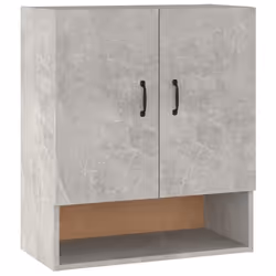 vidaXL Wall Cabinet Hanging Storage Cabinet Wall Cupboard Engineered Wood - Concrete grey - Additional view 3