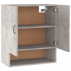 vidaXL Wall Cabinet Hanging Storage Cabinet Wall Cupboard Engineered Wood - Concrete grey - Additional view 8