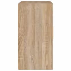 vidaXL Wall Cabinet Floating TV Unit Wall Mounted Cabinet Engineered Wood - Sonoma oak - Additional view 7