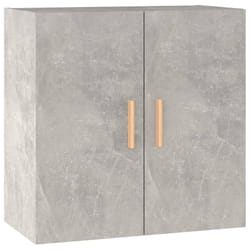 vidaXL Wall Cabinet Floating TV Unit Wall Mounted Cabinet Engineered Wood - Concrete grey