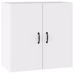 vidaXL Wall Cabinet Hanging Storage Cabinet Wall Cupboard Engineered Wood - White