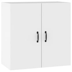 vidaXL Wall Cabinet Hanging Storage Cabinet Wall Cupboard Engineered Wood - White