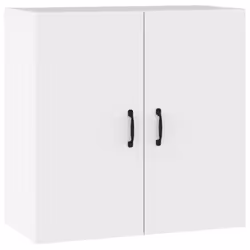 vidaXL Wall Cabinet Hanging Storage Cabinet Wall Cupboard Engineered Wood - White