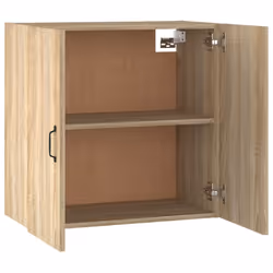 vidaXL Wall Cabinet Hanging Storage Cabinet Wall Cupboard Engineered Wood - Sonoma oak - Additional view 6