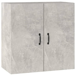 vidaXL Wall Cabinet Hanging Storage Cabinet Wall Cupboard Engineered Wood - Concrete grey
