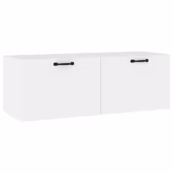 vidaXL Wall Cabinet Engineered Wood Floating TV Unit Cabinet Multi Colours - White