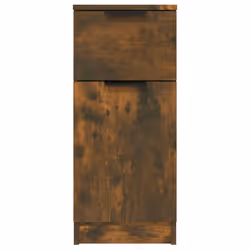 vidaXL Sideboard Cabinet Home Organiser Cupboard Side Cabinet Engineered Wood - Smoked oak, 2 - Additional view 5