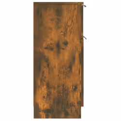 vidaXL Sideboard Cabinet Home Organiser Cupboard Side Cabinet Engineered Wood - Smoked oak, 2 - Additional view 7