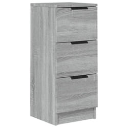 vidaXL Sideboard Telephone Cabinet Nightstand Side Cabinet Engineered Wood - Grey sonoma, 1