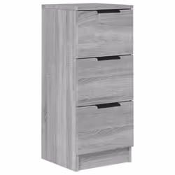 vidaXL Sideboard Telephone Cabinet Nightstand Side Cabinet Engineered Wood - Grey sonoma, 1